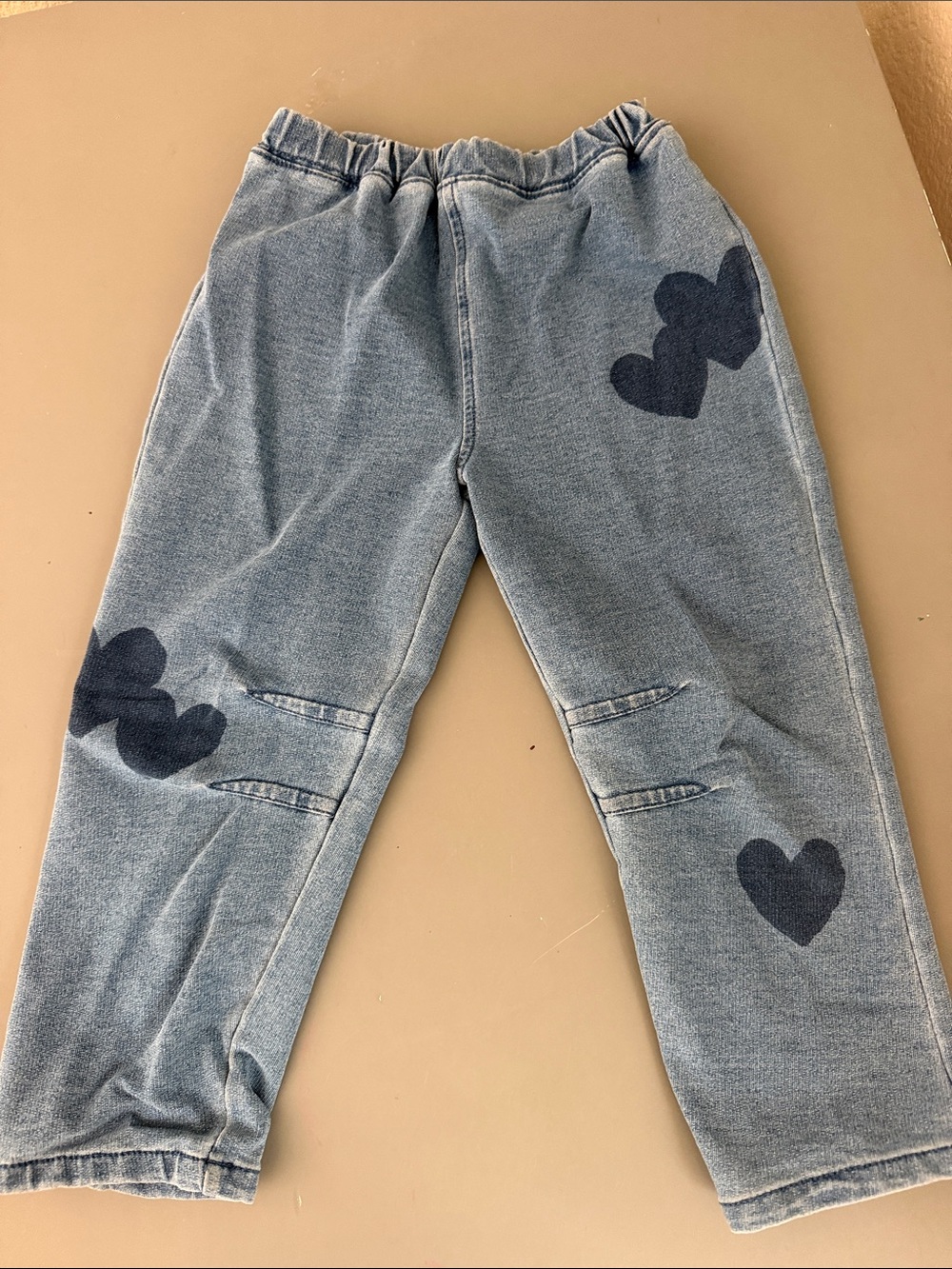 Peek Blue Heart Detail Jogger Pants